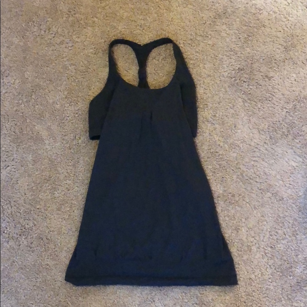 Black Lululemon Tank with Built - In Bra